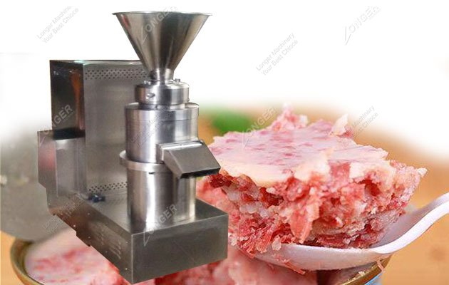 Stainless Steel Meat and Bone Paste Grinder Making Machine Supplier