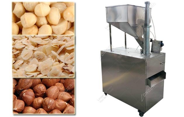 Hazelnut Kernel Slicer|Macadamia Nut Slicing Machine Stainless Steel