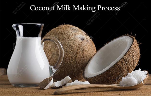 Industrial Coconut Milk Making Process