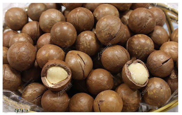 How to dry roast raw macadamia nuts? - Roasting Process