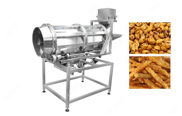 200-500kg/h Nut Seasoning Machine Peanut Flavoring Drum