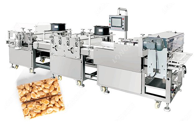 400 KG/H Peanut Candy Making Machine