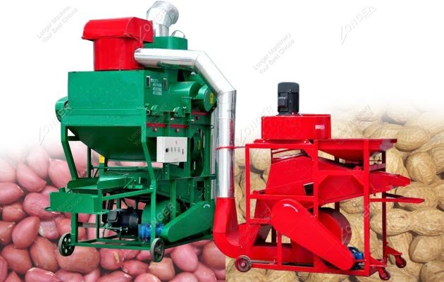 Automatic Groundnut Cleaning and Shelling Machine in China