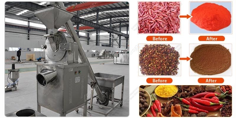 Chilli Powder Pulverizer Machine Price in India