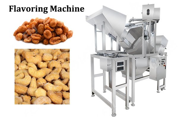 Octagonal Flavoring Machine for Nuts