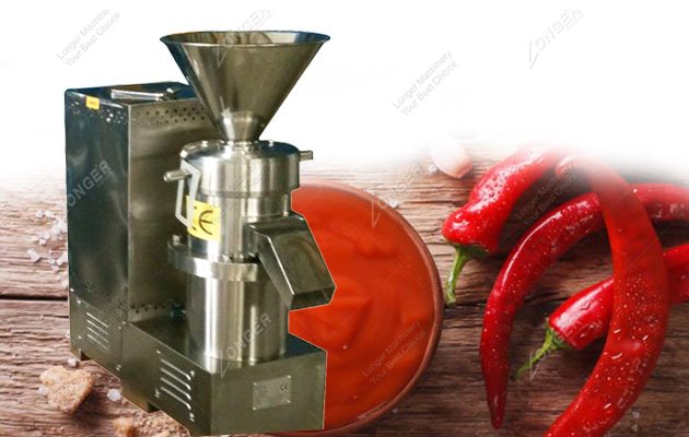 Food Grade Chili Paste Grinding and Making Machine LGJMS-130