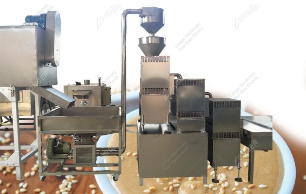 500 kg/h Automatic Sesame Paste Production Line Factory Supply