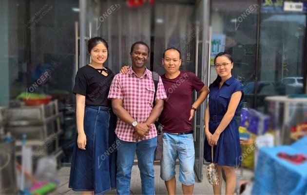 Cashew Nut Shelling Machine Line Sell to Nigeria