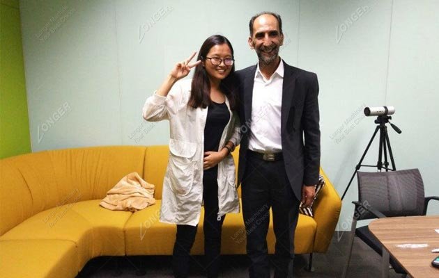 Almond Wet Skin Removing Machine Transported to Algeria