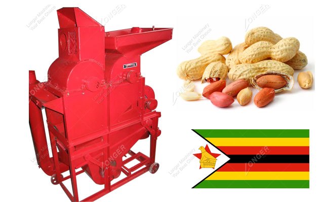 Large Capacity Peanut Shelling Machine Sell to Zimbabwe