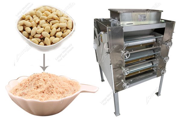 Peanut Powder Making Machine Working Video