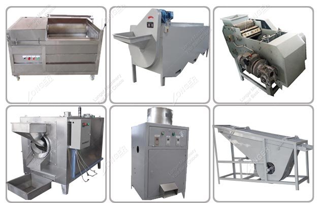 Complete Cashew Processing Line