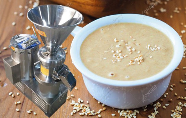 Sesame Butter Making Machine Working Video