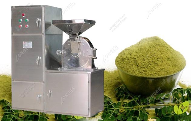 20-120 Mesh Dry Moringa Leaf Powder Grinding Machine Stainless Steel