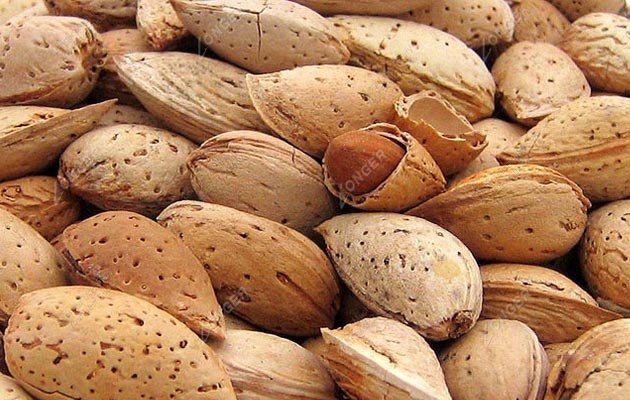 How to remove almond shell?