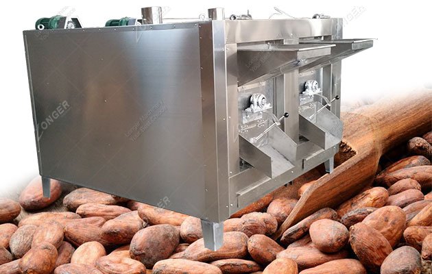 200 KG Cocoa Bean Roaster Machine Gas Electric Heating