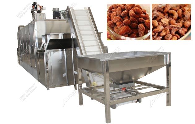 500 KG German Almond Nut Roasting Machine Industrial Use