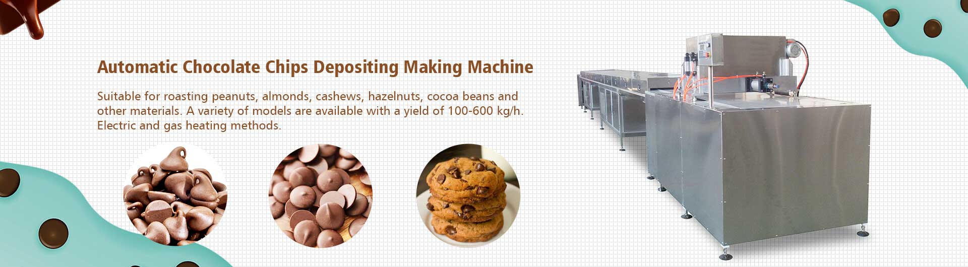 Chocolate Chips Making Production Line