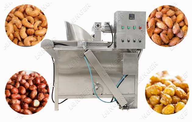 Multi-purpose Cashew Nut Frying Machine