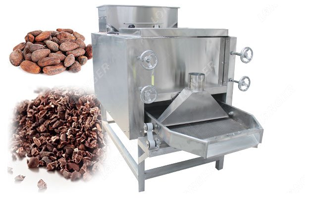 Industrial Cocoa Bean Crusher and Cracker Machine 300 KG/H