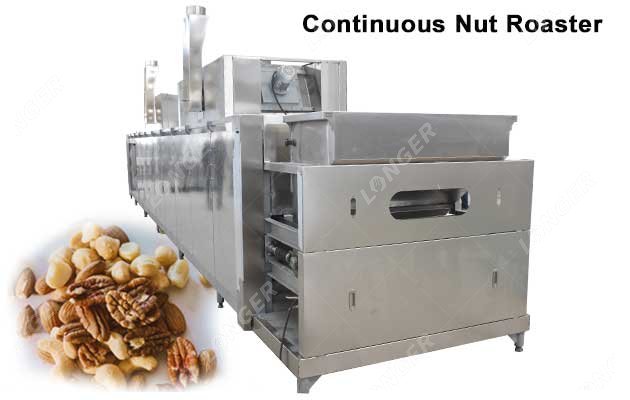 Continuous Dry Fruit Roasting Machine | Nut Roaster LG-LHG11.5A