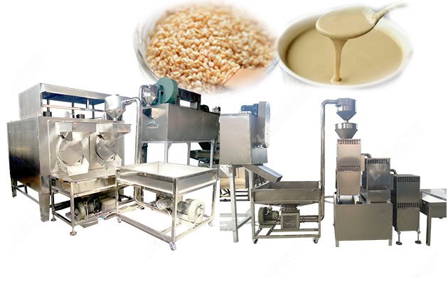 Complete Tahini Making Machine Production Line 200 KG/H