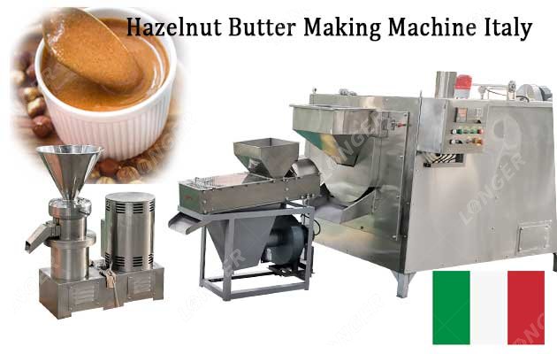 100 kg/h Hazelnut Butter Making Machine Italy