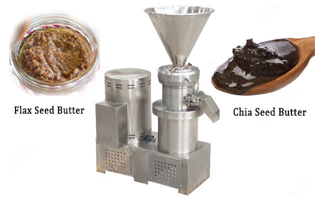 Efficient Flax Chia Seed Butter Grinding Making Machine
