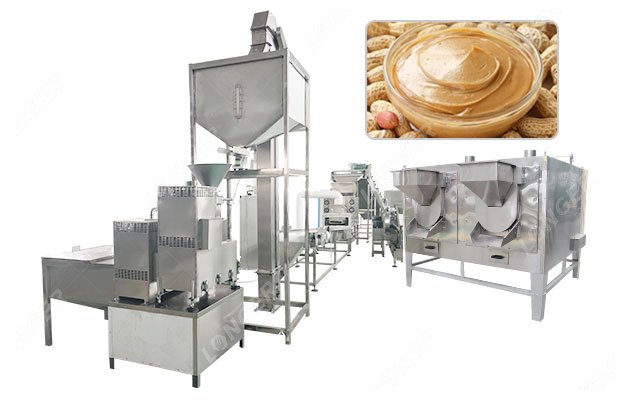 Automatic Groundnut Butter Paste Production Line 200 kg/h