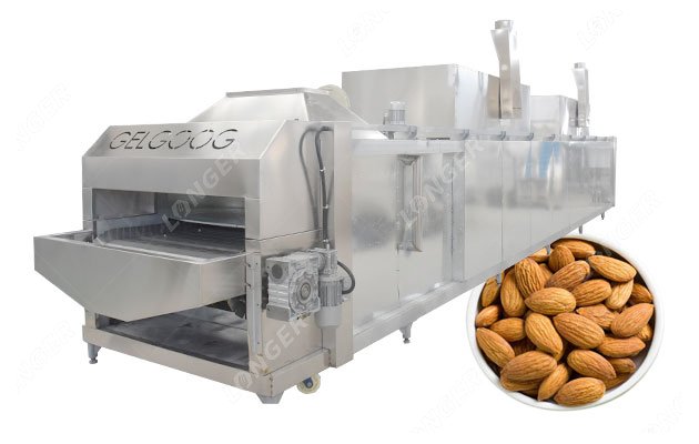 500 KG German Almond Nut Roasting Machine Industrial Use
