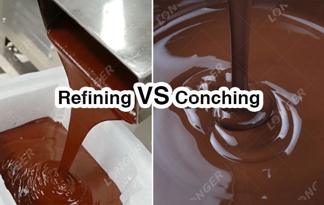 What Is the Difference Between Conching and Refining Chocolate