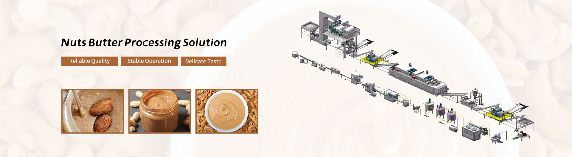 Nuts Butter Processing Solution