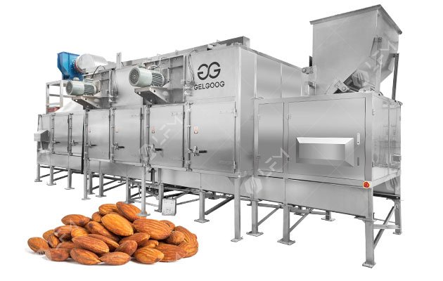 500 KG German Almond Nut Roasting Machine Industrial Use