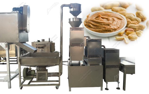 200 kg/h Peanut Butter Produiction Line
