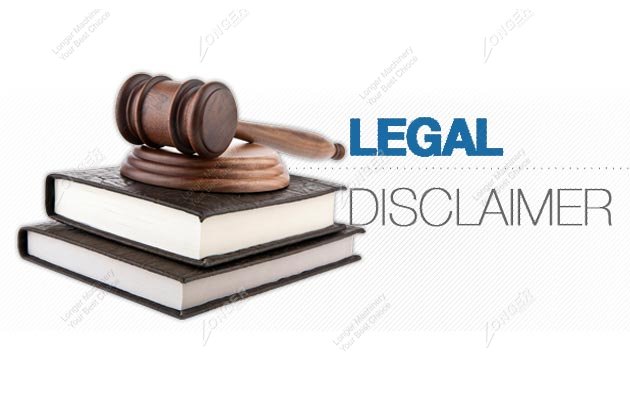 Legal Disclaimer