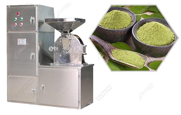 Dry Moringa Leaf Powder Grinder Machine Stainless Steel