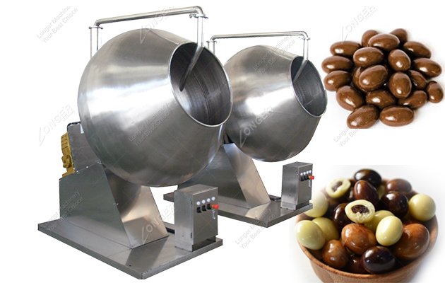 LG-CPG Models Chocolate Coating Machine for Sale