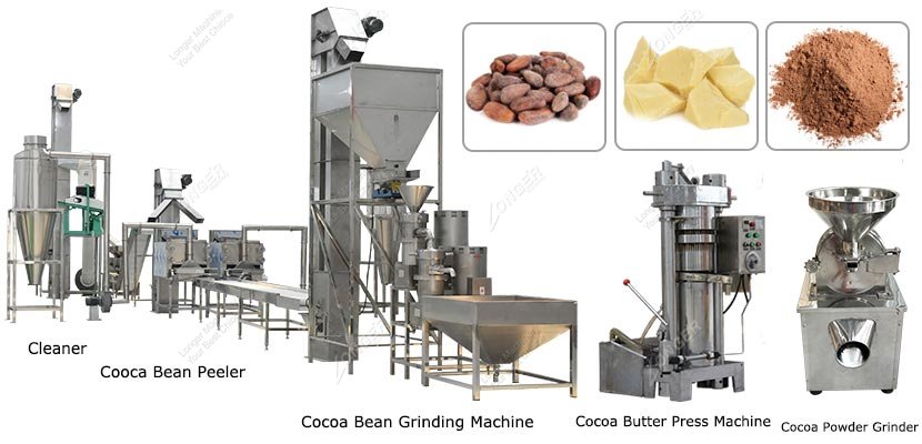 Automatic Cocoa Butter and Cocoa Powder Production Line