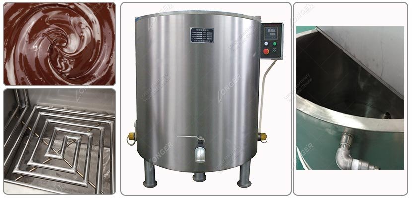Industrial Chocolate Melting Machine Stainless Steel