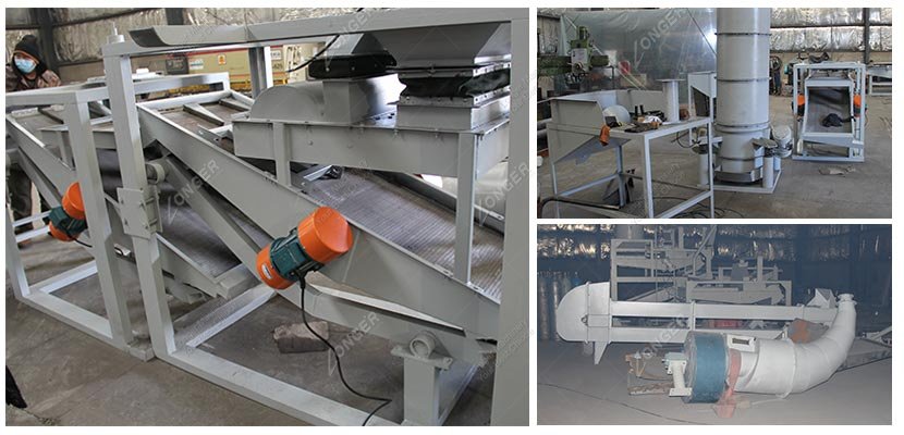 High Efficiency Sunflower Seeds Shell Removing Machine