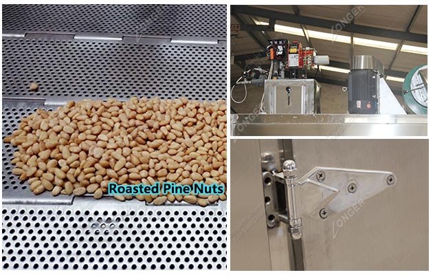 Good Quality Pine Nuts Roaster Machine in China