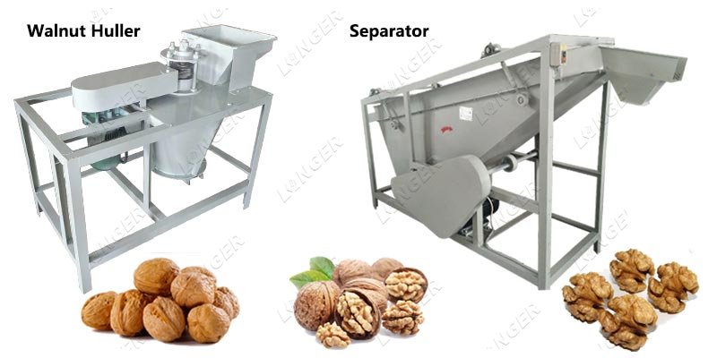 Walnut Hulling and Separator Machine for Sale