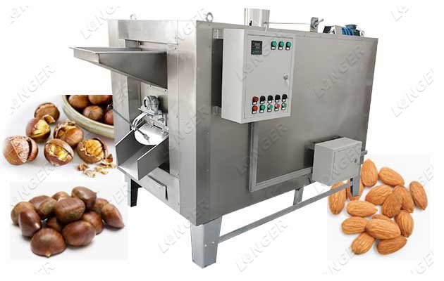 100 KG Electric Chestnut Roasting Machine Supplier