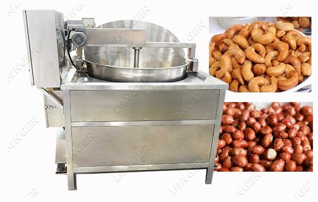 Cashew Nuts Fryer Machine in China