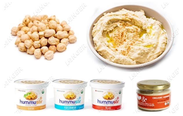 500 KG/H Hummus Production Line Price
