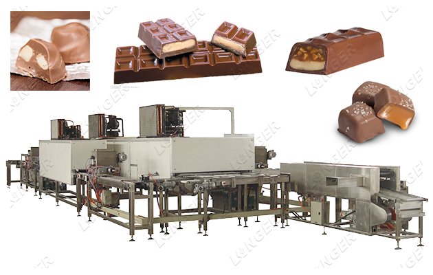 Auomatic Chocolate Bar Moulding Machine LG-CJZ275T