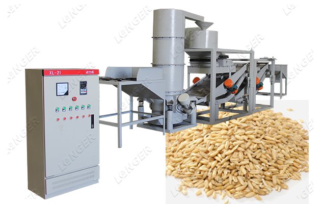 LG-YMTF1000 Oat Shelling and Separating Machine