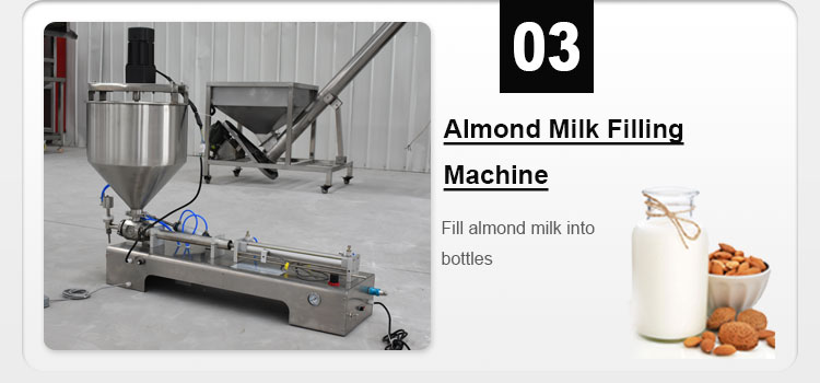 Almond Milk Manufacturing Process - FIlling