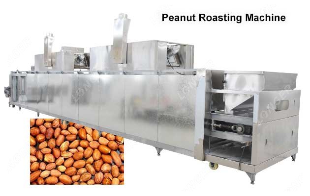 Peanut Roasting Machine 1 T/H