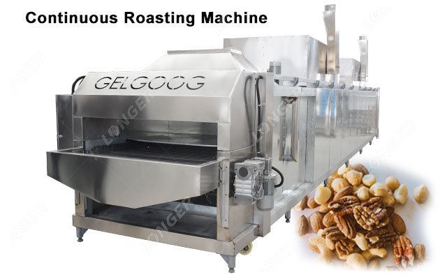 Continuous Nut Roasting Machine Price